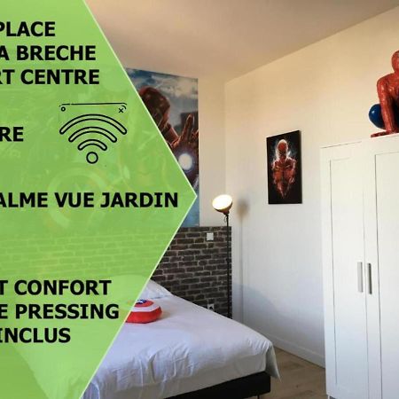Le Marvel Centre La Breche Wifi Vue Jardin Daire Niort Dış mekan fotoğraf